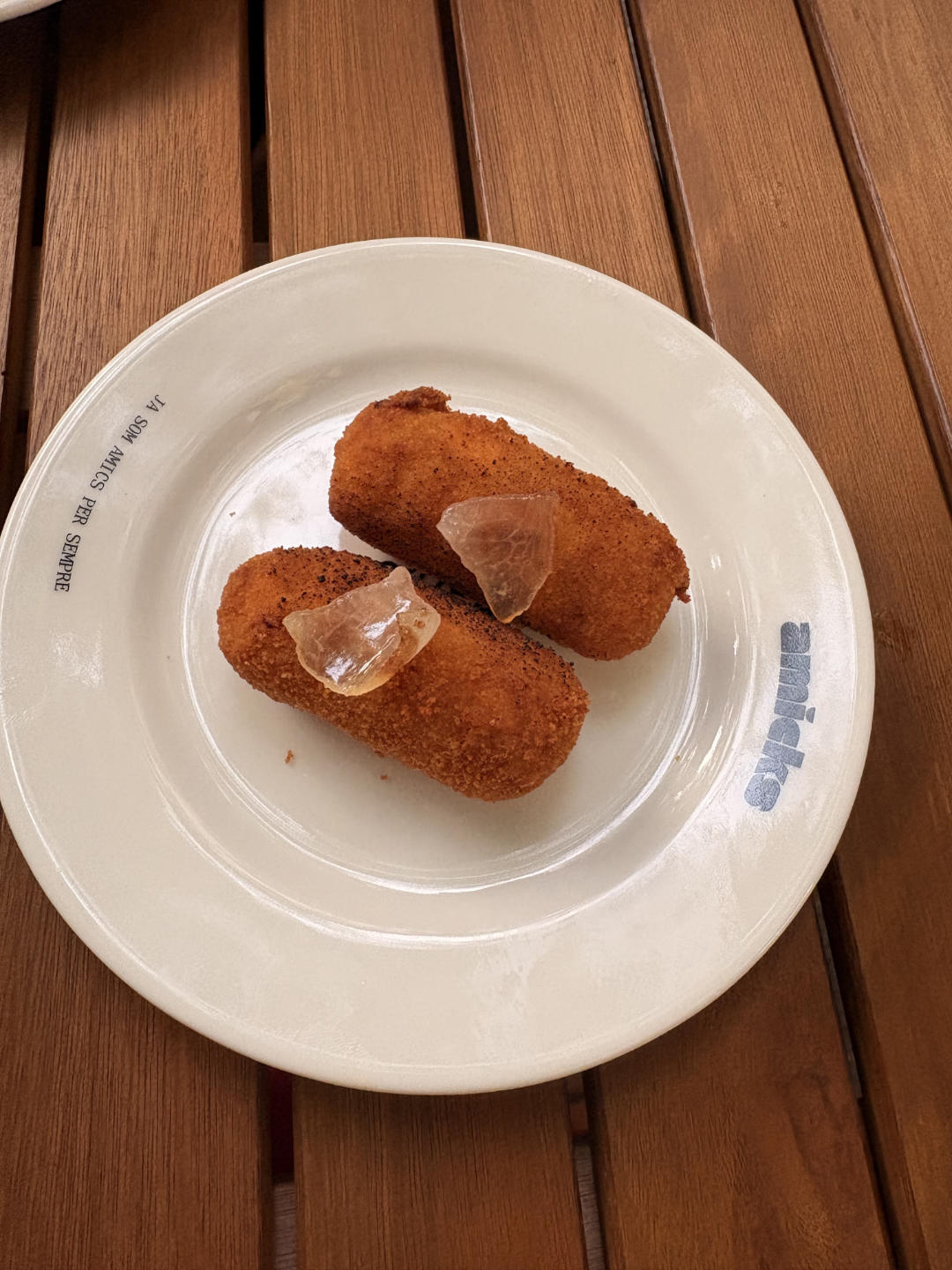 Plato destacado de Bar Amicks - tapas en Barcelona